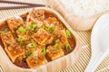 Mapo Tofu Royalty Free Stock Photo