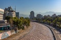 The Mapocho River in Santiago, Chile Royalty Free Stock Photo