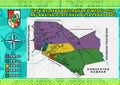 Maps and Geography province Riau Pekanbaru City Distrik Simpang Tiga