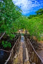 Maquinit Hot Spring at Busuanga island near Coron town, tropical swimming pools, Palawan, Philippines