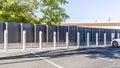 Mar 30, 2020 Sunnyvale / CA / USA - Bloom Energy Fuel Cells at one of their locations in Silicon Valley; Bloom Energy Corp