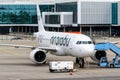 Marabu Airlines Airbus A320neo airplane at Munich Airport in Germany