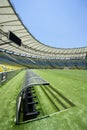 Maracana Stadium Technical Area and Pitch Rio de Janeiro Brazil Royalty Free Stock Photo