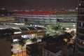 MaracanÃÂ£ celebrates 70 years on this 16th, with lights, the stadium is illuminated in the colors of the Fla-Flu duo. The sacred