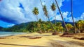 Maracas Bay, Port of Spain,Trinidad Royalty Free Stock Photo