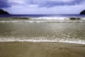 Maracas Beach in Trinidad and Tobago - With selective focus