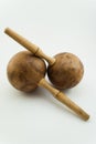 Maracas of the wood of Cuba