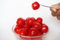 Marachino cherry Royalty Free Stock Photo