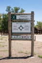 Marakele National Park sign at the main entrance gate. This is a beautiful reserve in Royalty Free Stock Photo