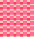 Marakesh Pink Mosaic Vector Seamless Pattern Royalty Free Stock Photo