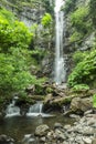 Maral waterfall, Artvin Turkey Royalty Free Stock Photo