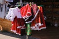 Romanian traditional costumes Royalty Free Stock Photo