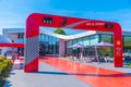 Maranello, Italy, September 23, 2021: Entrance to the museo Ferr