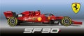 MARANELLO, MODENA, ITALY, YEAR 2019 - Ferrari Formula 1 SF90, World Formula One World Championship 2019