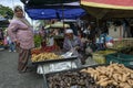 Marang market in Malaysia