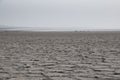 Salt flates in the Maranjab desert near Kashan, Iran