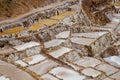 The Maras Salt Mines, Peru Royalty Free Stock Photo