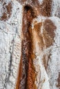 Maras salt mines peruvian Andes Cuzco Peru Royalty Free Stock Photo