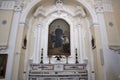 Maratea - Altare di San Giovanni Bosco nella Chiesa dell\'Annunziata Royalty Free Stock Photo
