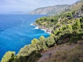 Maratea - Panorama dalla strada di accesso alla Sky Walk