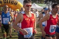 Marathon competition on the island of Albarella in Italy 4 Royalty Free Stock Photo