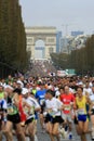 Marathon de Paris-Start Royalty Free Stock Photo