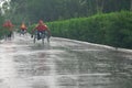 Marathon men with paraplegia Royalty Free Stock Photo