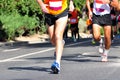 Marathon Racers Royalty Free Stock Photo