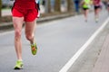 Marathon runner Royalty Free Stock Photo