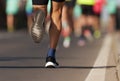 Marathon running race Royalty Free Stock Photo