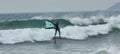 Marazion Beach Wind Surfing , Penzance Cornwall Uk Royalty Free Stock Photo