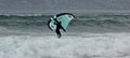 Marazion Beach Wind Surfing , Penzance Cornwall Uk Royalty Free Stock Photo