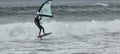 Marazion Beach Wind Surfing , Penzance Cornwall Uk Royalty Free Stock Photo