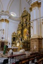 MARBELLA, ANDALUCIA/SPAIN - JULY 6 : Interior of the Church of t