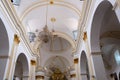 MARBELLA, ANDALUCIA/SPAIN - JULY 6 : Interior of the Church of t