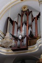 MARBELLA, ANDALUCIA/SPAIN - JULY 6 : Organ in the Church of the