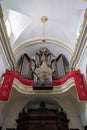 MARBELLA, ANDALUCIA/SPAIN - MAY 23 : Organ in the Church of the