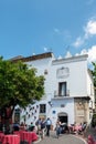 MARBELLA, ANDALUCIA/SPAIN - MAY 23 : Plaza De Los Naranjos in Ma