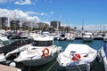 Sport port, Marbella, Spain. Royalty Free Stock Photo