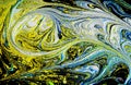 Marble abstract acrylic background. Nature marbling artwork texture. Fluid, pale. Royalty Free Stock Photo