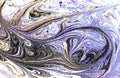 Marble abstract acrylic background. Nature marbling artwork texture. Fluid, pale. Royalty Free Stock Photo