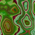 Marble agate seamless pattern texture background - green red maroon color - smooth surface Royalty Free Stock Photo