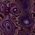 Marble agate stony seamless pattern background - maroon, brown, dark violet, purple, blue and pink color - rough surface Royalty Free Stock Photo