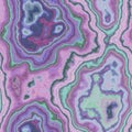 Agate stony seamless pattern texture background - light pink violet purple blue green mint color with rough surface