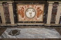 marble altar at the saint john the baptist cathedral in ragusa in sicily (italy)