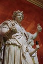 Marble ancient Roman statue of Dionysus. Hermitage Royalty Free Stock Photo