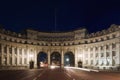 Marble arch during twilight Royalty Free Stock Photo