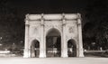 Marble Arch viewed from north Royalty Free Stock Photo