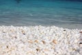 Marble beach Royalty Free Stock Photo