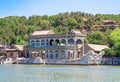 Marble Boat also known as the Boat of Purity and Ease in Summer Palace, Beijing, China Royalty Free Stock Photo